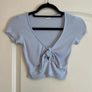 Garage Tie Front Tee